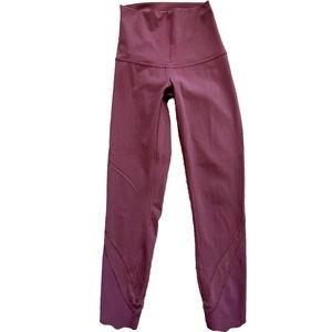 LULULEMON Wunder Under Crop High-Rise *Roll Down Scallop Full-On Luxtreme